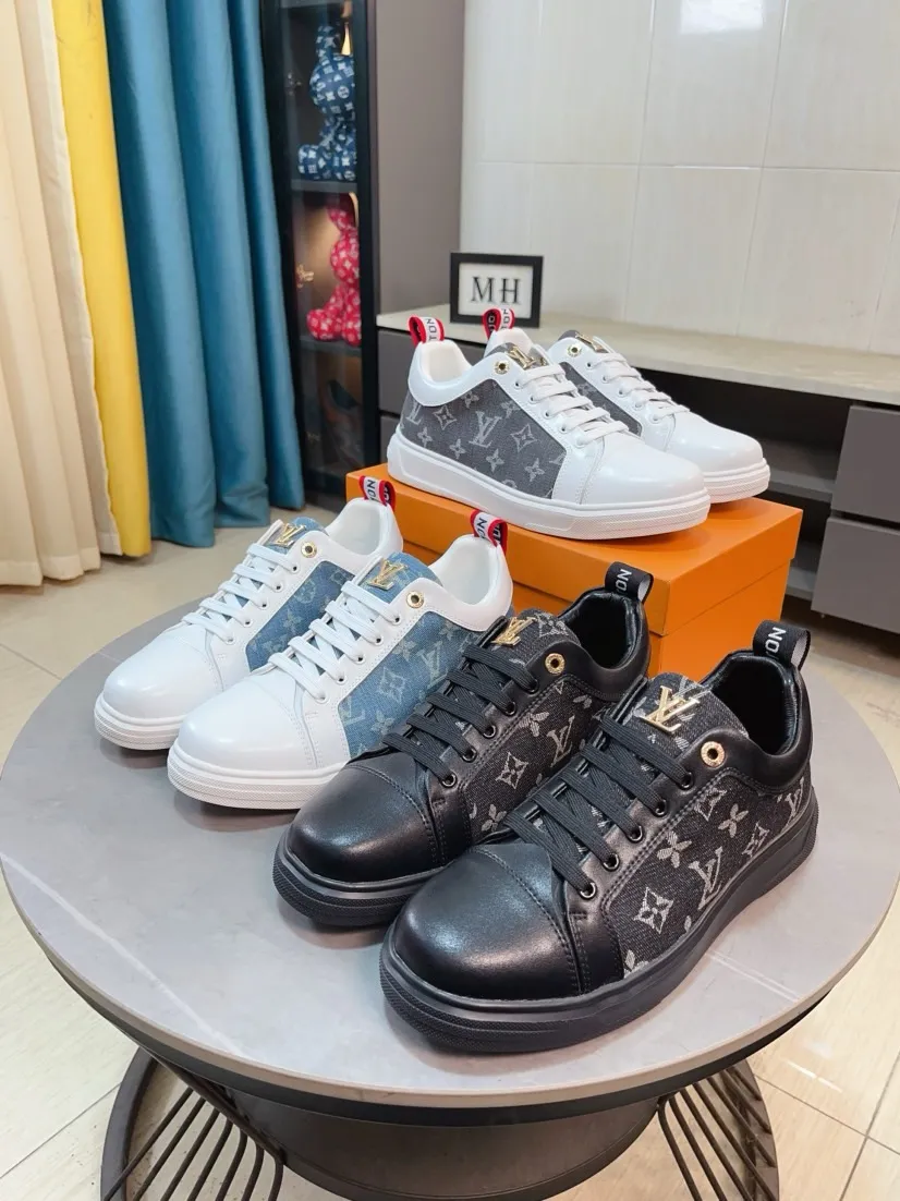 Men's shoes💰400🌹🌹[LV]🌹High-end men's shoes brand: Official website 1:1 Latest masterpiece: The upper is made of Italian imported first-layer cowhide with special materials➕Full genuine leather lining🔥, making walking more convenient and comfortable! Exclusive new style, stunning work [color]! Create a fashionable personality to set off your uniqueness! A must-have for trendy men! Classic🔥Number: 38-44